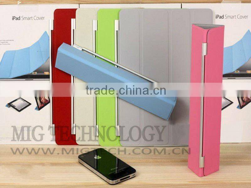 smart cover for ipad , for ipad case with preminum magnetic