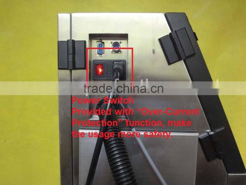 Alibaba China Wuhan Supplier PM-200 LCD Touching industrial inkjet printer for food/ Wire/Cable/Wood/Metal/Egg/Bag With CE