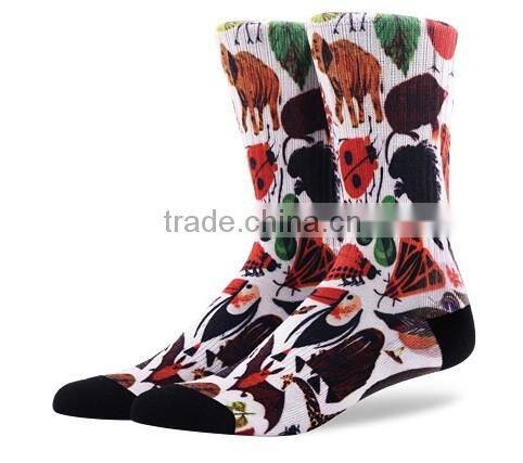 hot sell top quality dye sublimation socks