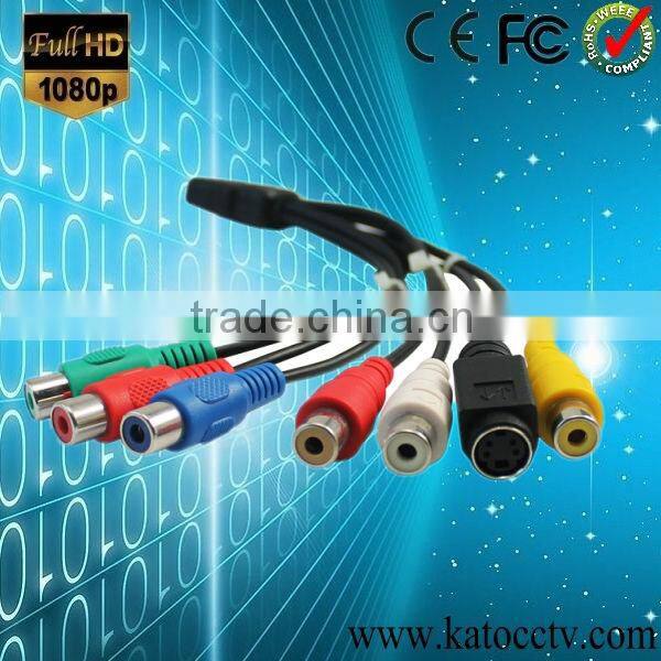 4ch hdmi capture card 1080p PCI-e SDI DVI HDMI Ypbpr VGA Video Capture Device