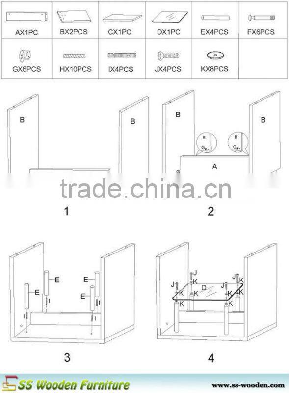 Hot selling tv console