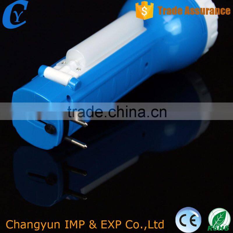 New Solar Led Torch Flashlight Electronic Factory Selling Plastic Flashlight
