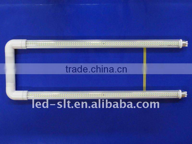 commerical/office led u tube light 18w with clear lens internal driver,90-264V AC