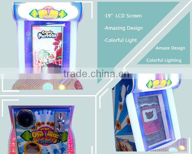 Redemption Arcade Game Parkour Vedio Game Machines For Sale
