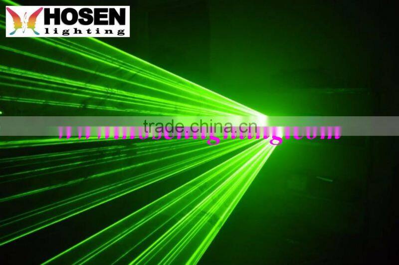 5W Green laser light