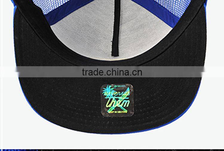 Promotion custom two mesh embroidery fashion cheap trucker hat