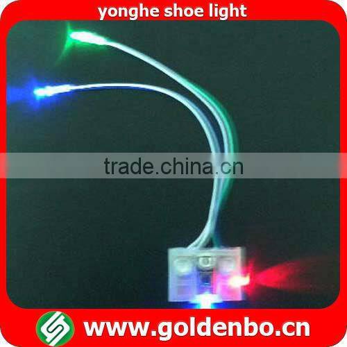 Flashing baby shoe light