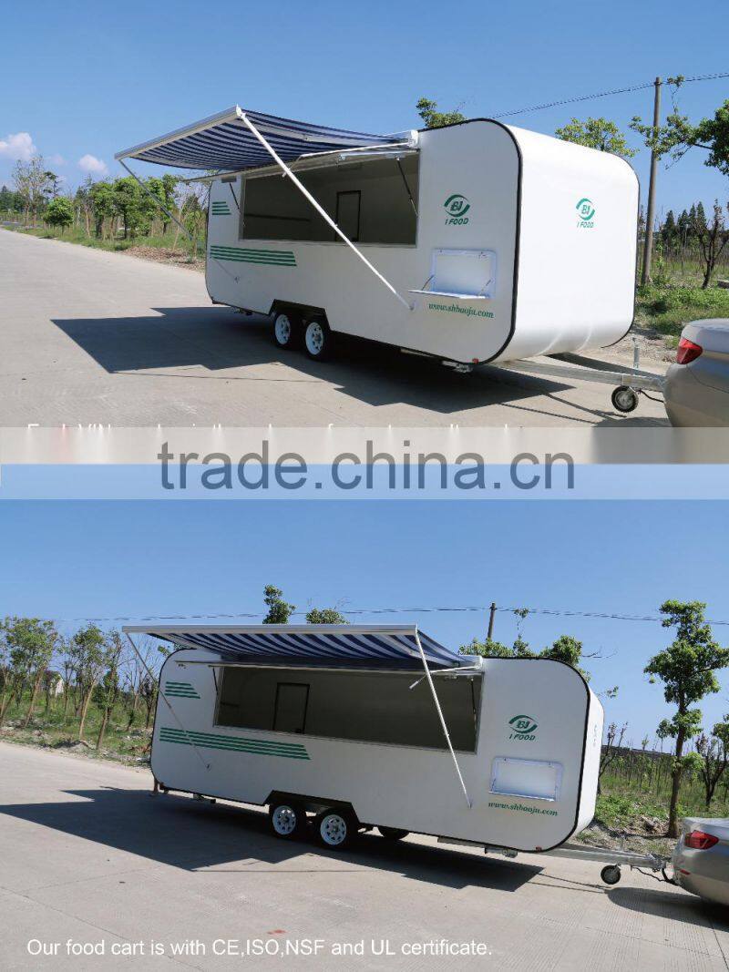2015 HOT SALES BEST QUALITY salamander grill food trailer food trailer with big wheels food trailer on wheels