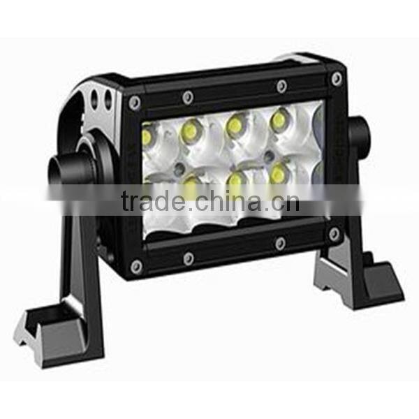 24W 4.5 inch Off Road LED Light Bar PC Lens Auto LED Light Bar