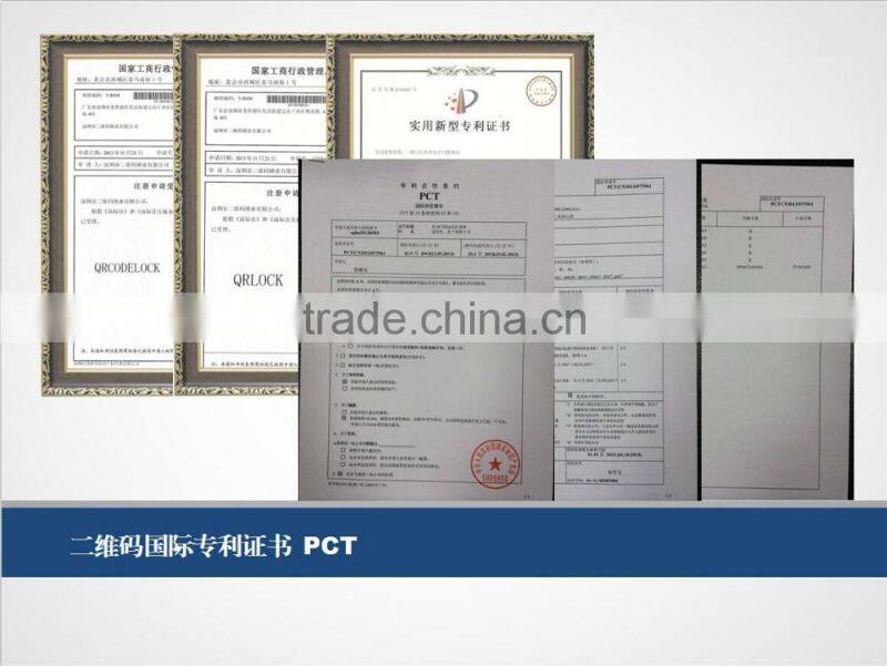 Fashion Zinc alloy fingerprint hotel door lock