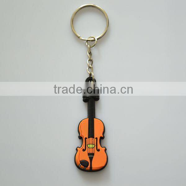 keychain with music sign / metal keychain helmet
