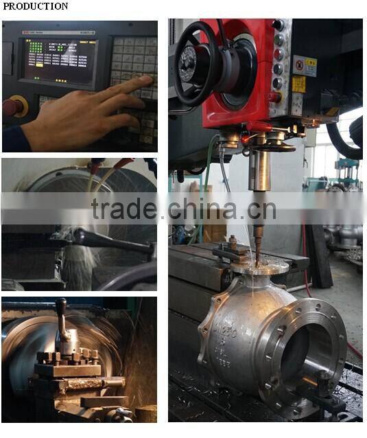 3 Pieces Forged Steel Ball Valve