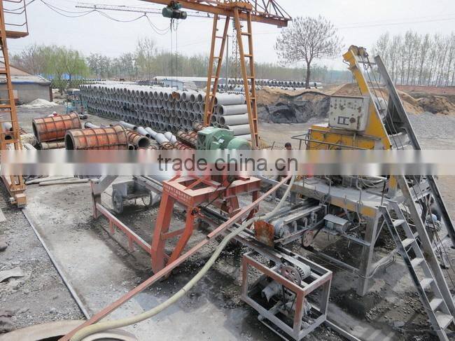 Roller Suspension Type cement pipe manufacturing machine
