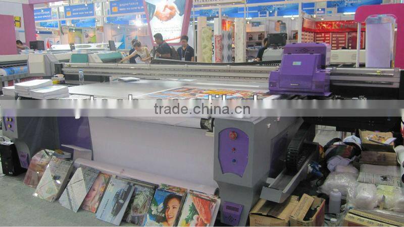 Flatbed UV printing machine 2.50m*1.25m