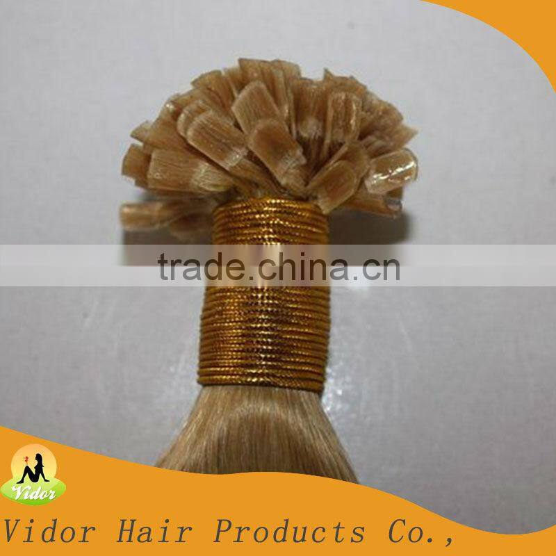 Top Quality 5A Fashion Hair Style Wholesale Brazilian Hair Remy U Tip Hair