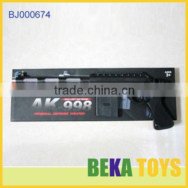 2014 electronic kids toys gun and weapon military toy gun replica safe sniper toy gun