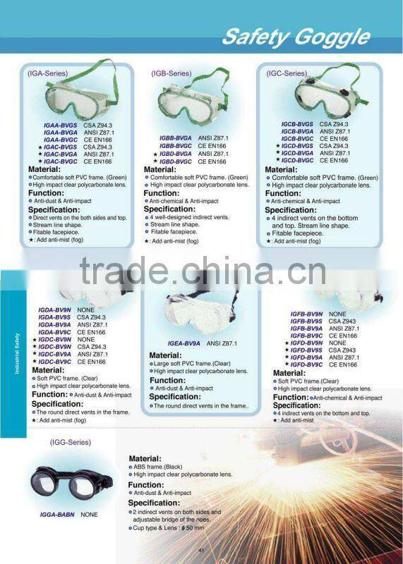 IGEA-BV9A Safety Glasses