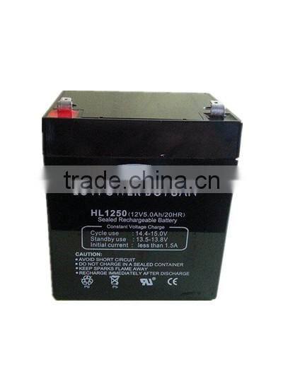 Sufficient capacity 12v 5ah Solar Gel Inverter Battery