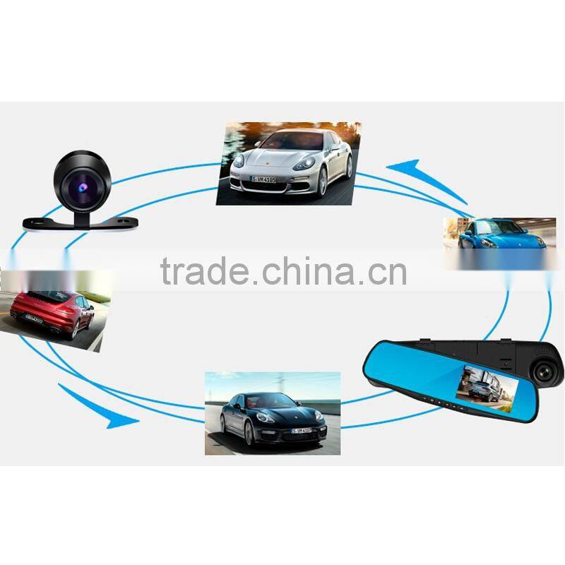 Best Mirror Dual Camera Car Recorder with GPS Tracking Function Cameras for Cars