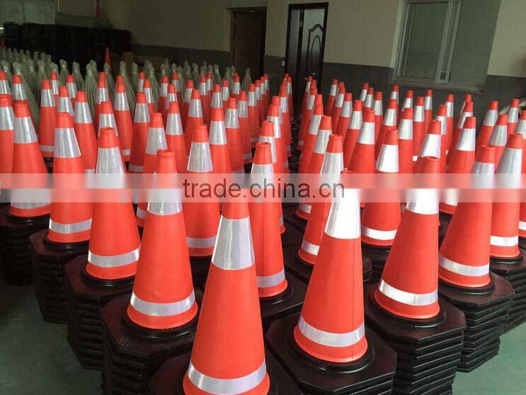 70cm Rubber Traffic cone