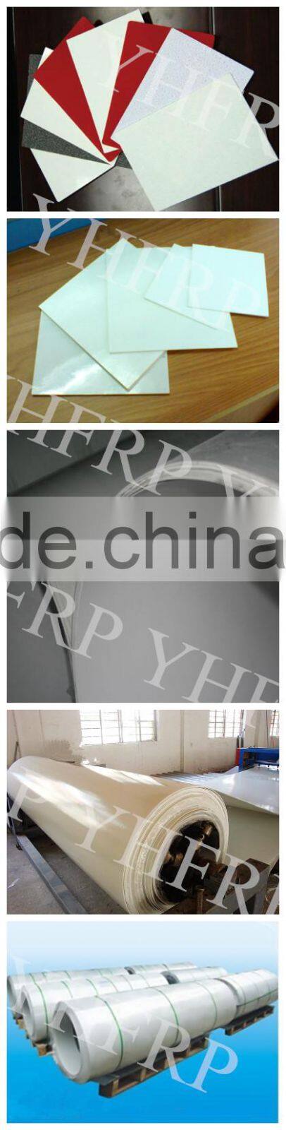 2.0mm roll frp gel-coated panels in different colors