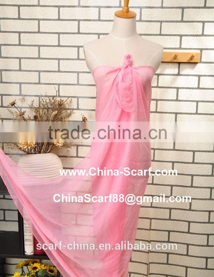 Sexy beautiful beach scarf