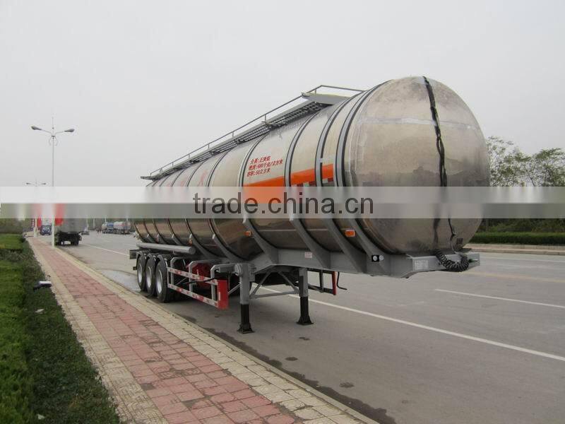CIMC 50m3 aluminium Alloy fuel tank semi-trailer