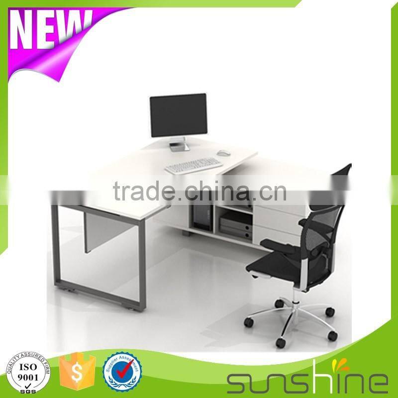 KB-MED07 2016 Best Selling Top Quality Office Furniture/Supervisor Office-Metal Frame Middle Executive Desk