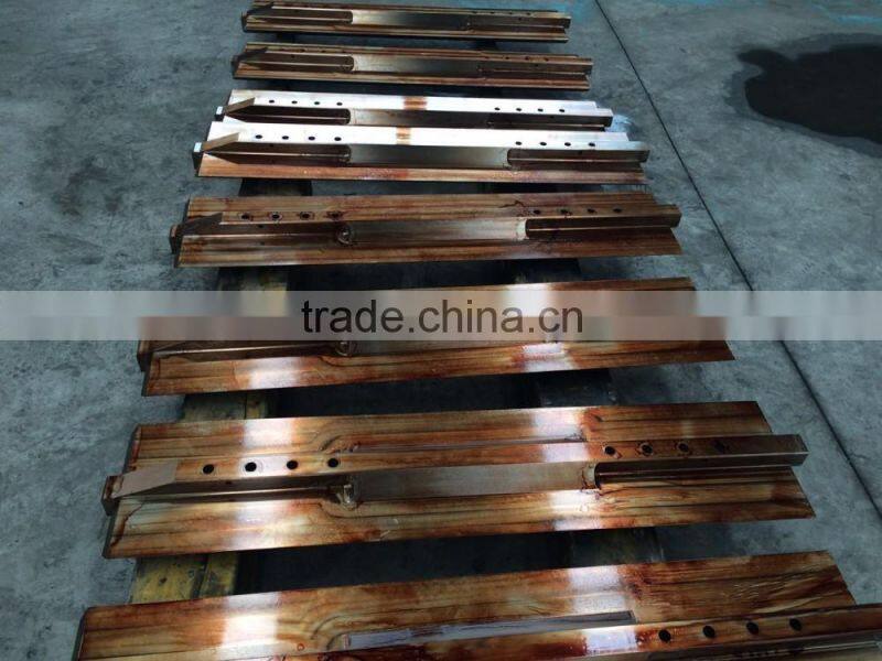 alloy steel AISI 4140 machining segment plate for coil processing equipment