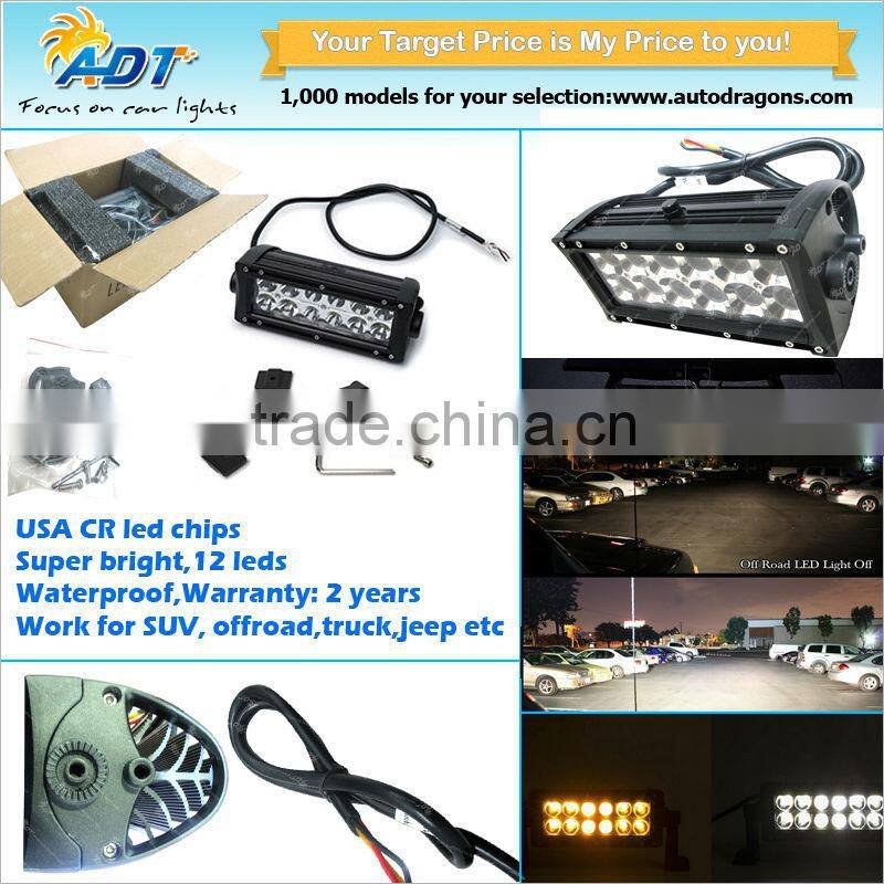 CR led chip super bright led light bar worklight for suv truck jeep