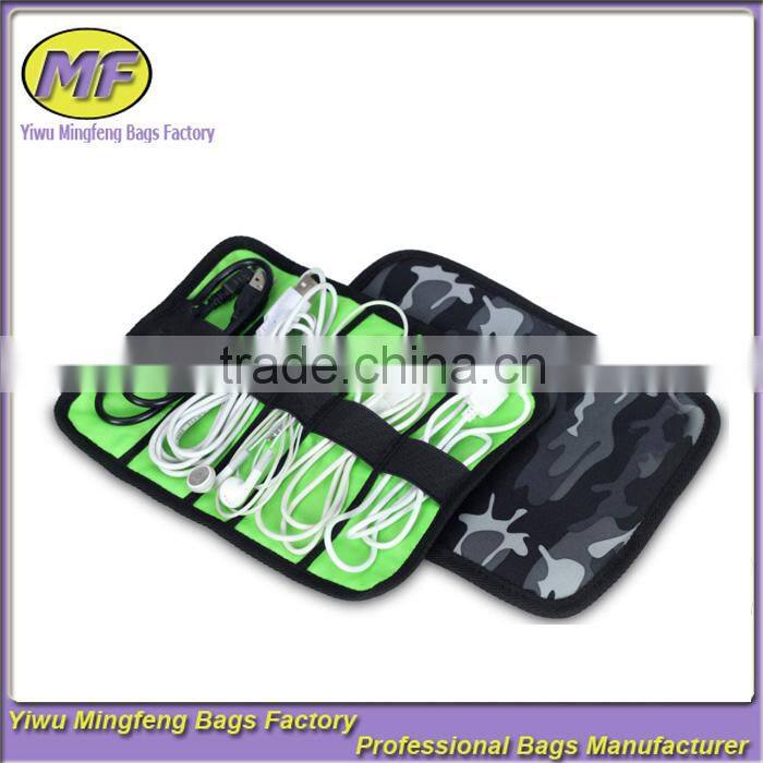 Large travel organizer electronics accessories case for various USB Phone Charge Cable travel bags