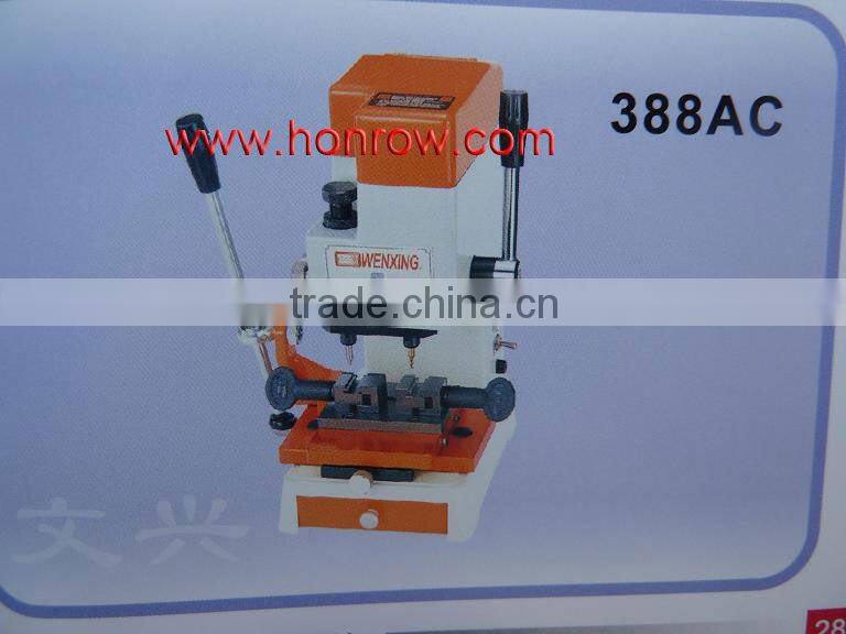 High quality 388AC WenXing key cutting machine with external cutter locksmith tools