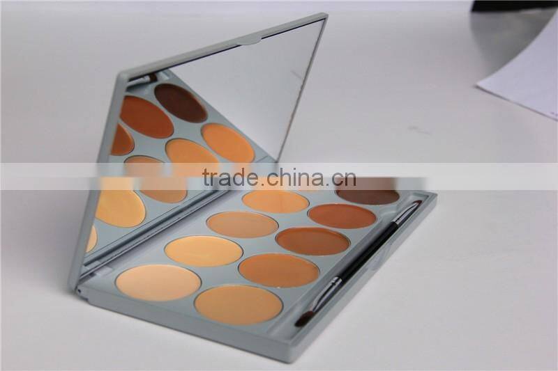 skin bleaching cream New 10 Color Concealer Foundation Cream Palette Nature Moisturizer Whitening Makeup Tools