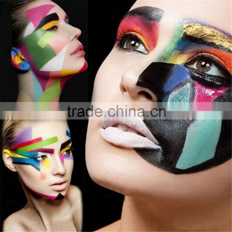 2016 hot sale Wonderful Face Paint non toxic with RAINBOW COLORS