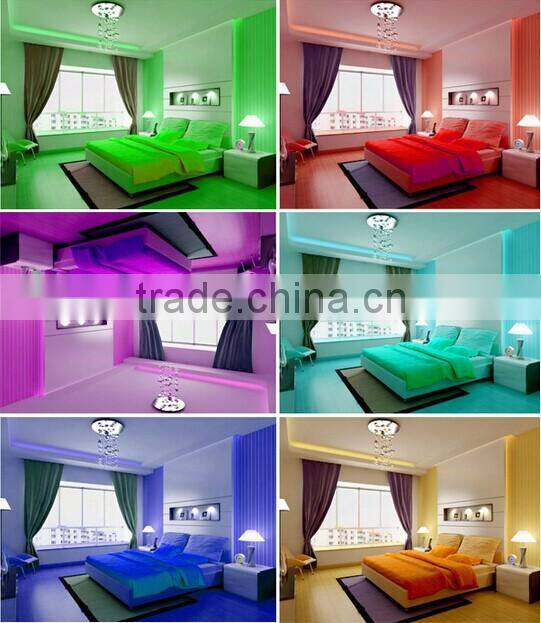 Smartphone multi-color changing WIFI intelligent led light bulb 9W