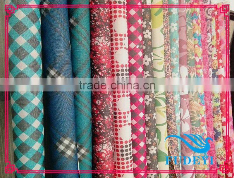 polyester oxford ristop knitting fabric wax printed fabric african bag material