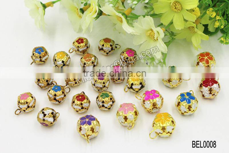 Fashion free sample promotional bell christmas jingle brass bell in stock