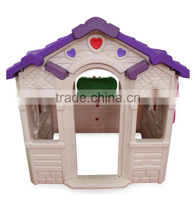 Chocolate Plastic Playhouse Play Cottage