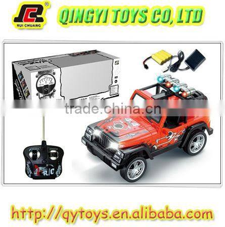 1:18 4 channels rc stunt toy car with rechargeable batteries