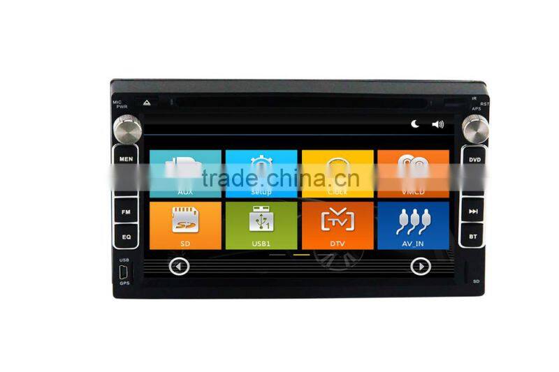 3G Phone GPS DVD BT auto steering wheel for Peugeot 307 with Win CE 6.0 system 800MHz MCU