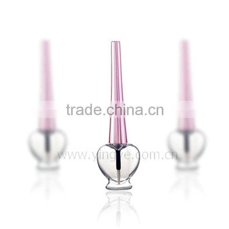 Heart design plastics empty eyeliner container