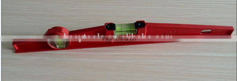 Cast Aluminum Level with 2 Vials,Heavy Duty Cast Aluminium Spirit Level, aluminum level