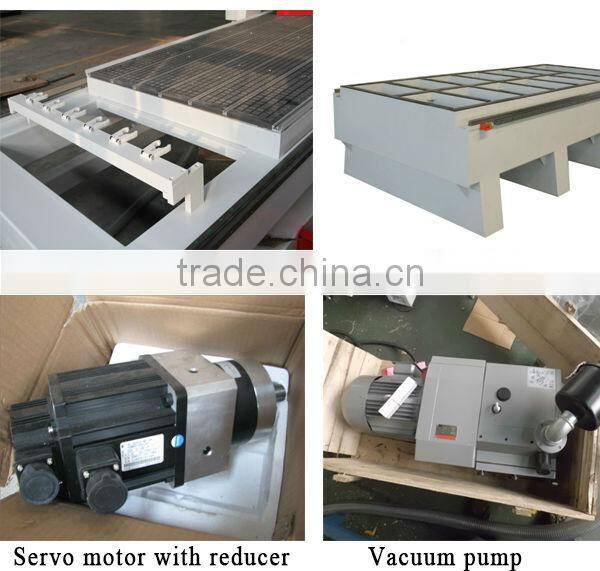 Jinan High Precision CNC Router Machinery ATC Furniture Woodworking with Rotation Spindle