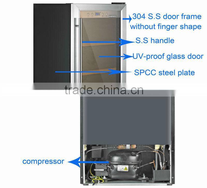 480L horizontal deep fridge