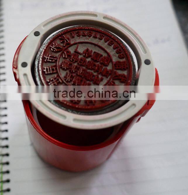 2015 Epress New Design Oval 30x45mm Patents Abs Rubber Craft Office/School Use Self inking Stamp