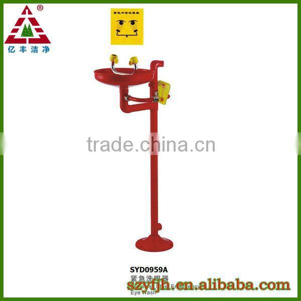 stainless steel emergency shower eyewash
