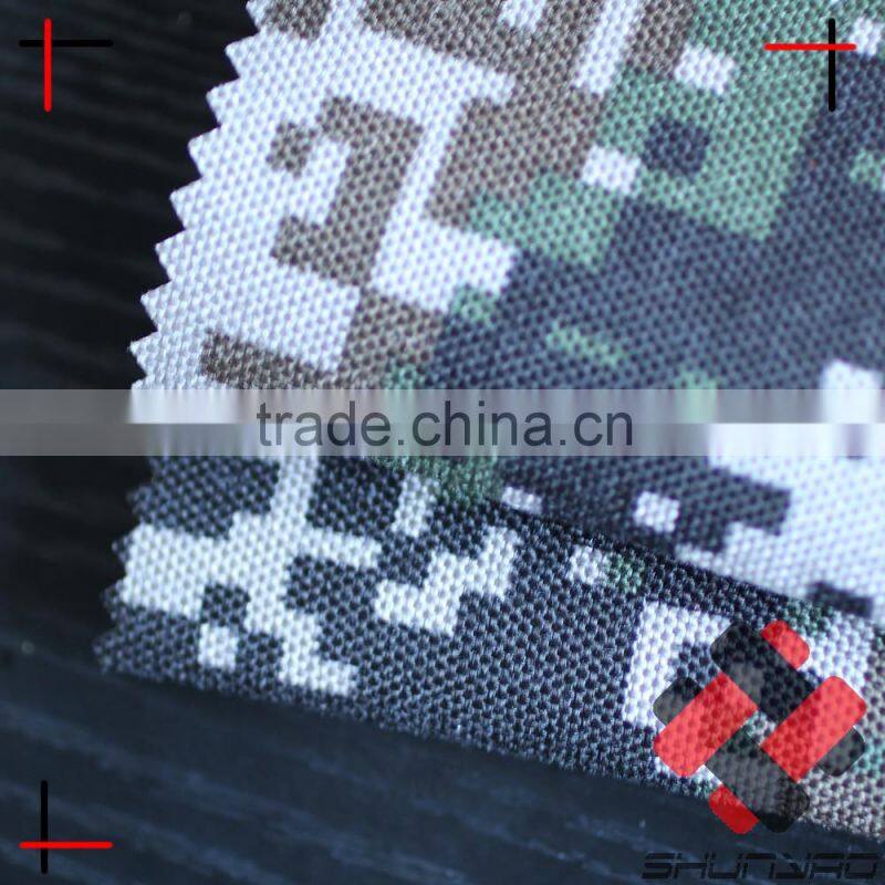 camouflage 900d polyester cordura fabric waterproof