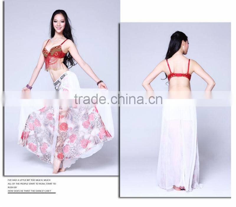 Silk Nice Expansion Beautiful Comfortable Belly Dance Skirt Pants(2131)