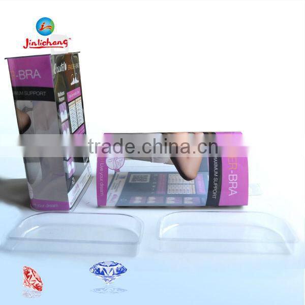 Plastic column box Packaging with lid for underware