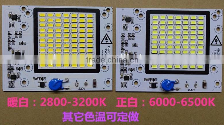 square 30w 50w 70w 100w SMD5730 driverless led module 220V for flood light